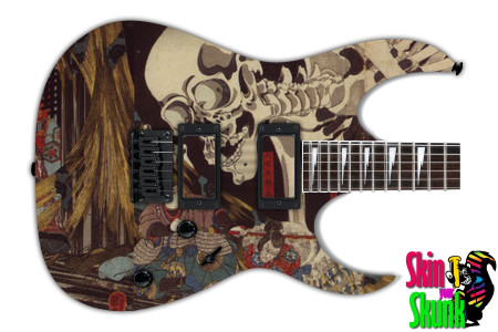  Guitar Skin Ancient Skel 