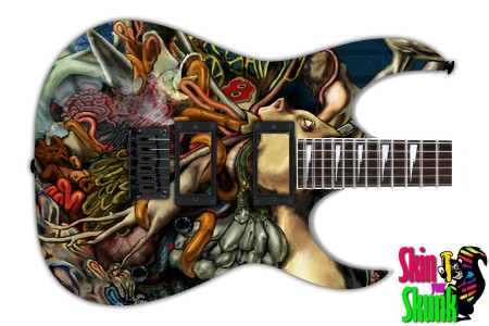  Guitar Skin Gothic Drugs 