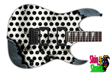  Guitar Skin Grunge Rip 