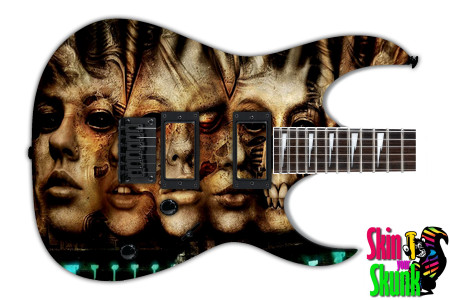  Guitar Skin Horror Many 