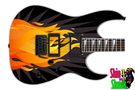  Guitar Skin Hotrod Ball Left 