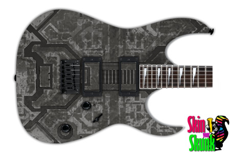  Guitar Skin Metalshop Mixed Alien 