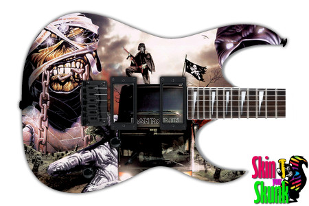  Guitar Skin Heavymetal Bus 