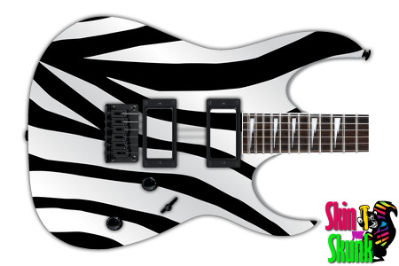  Guitar Skinshop Painted Mzebra 