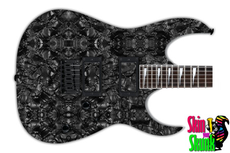  Guitar Skin Pearloid Dark Gray 