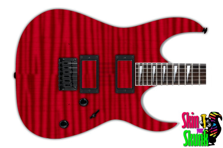  Guitar Skin Woodshop Flame Queen 